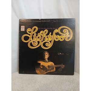 Gordon Lightfoot Did She Mention‎ My Name LP Vinyl United Artists UAS 6649